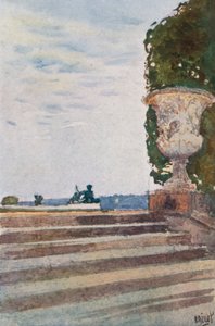 Steps of Latona, Versailles by Rene Binet